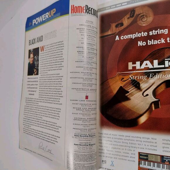 Home Recording Magazine September 2003 Hot Keys Synth Sound Music Studio Audio - Picture 5 of 9